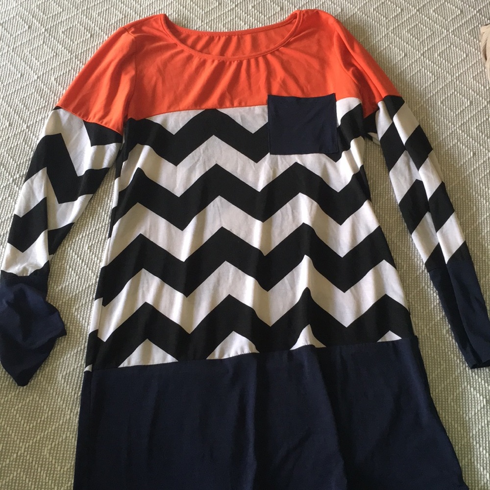 Chevron dress